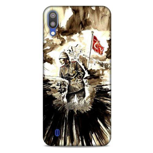 Samsung Galaxy M10 Kılıf Atatürk (46) Core Armor Kılıf Karışık