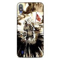 Samsung Galaxy M10 Kılıf Atatürk (46) Core Armor Kılıf Karışık