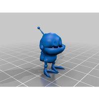 Ratchet ve Clank'tan Kötü Adam 3D Baskı (Bu ürün Sadece Plastik parçadır - Almadan Önce Soru Sorabilirsiniz)