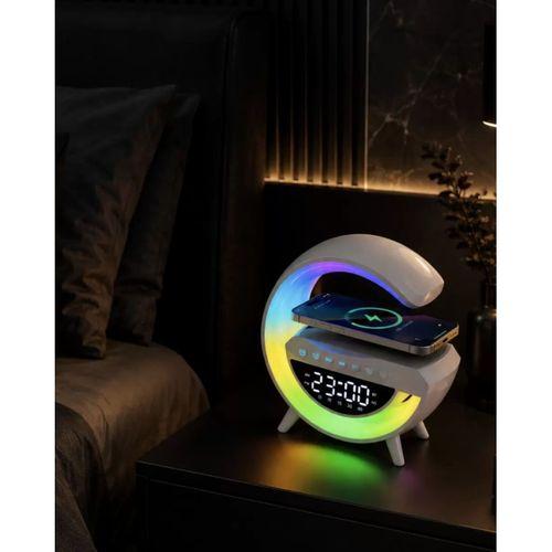 Kablosuz Rgb Bluetooth Hoparlör Usb Fm Ve Aux Destekli Taşınabilir Ses Sistemi