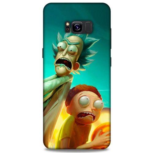Samsung Galaxy S8 Plus Uyumlu Kılıf Rick And Morty (24) Darbe Emici Kılıf Frank Palicky