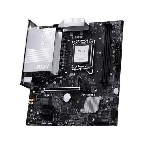 MSI PRO H810M-B DDR5 6400MHz (OC) M.2 mATX 1851P