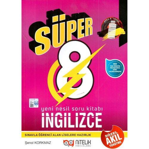 8.Sınıf Süper İngilizce Soru Kitabı Nitelik Yayınları