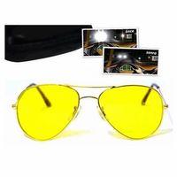 Metal Çerçeveli Anti Far Gece Görüş Gözlüğü (damla Modeli)