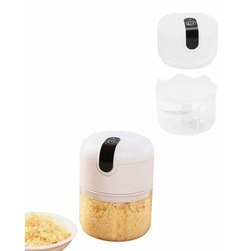 Şarjlı Mini Sarımsak Doğrayıcı Usb Şarjlı 250 Ml