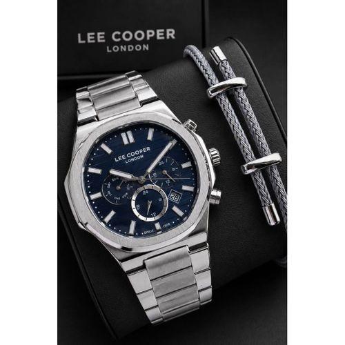 Lee Cooper İç Kadran Fonksiyonları Aktif Bileklik Hediyeli 2 Yıl Garantili Erkek Kol Saati E8272.390