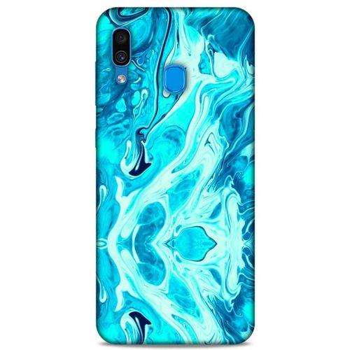Mermer Turkuaz Samsung Galaxy Note 10 Plus Kılıf