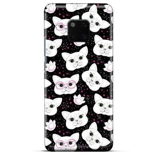 Lopard General Mobile GM 20 Pro Uyumlu Kılıf Kediler (30) Silicone Case Patiler