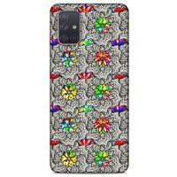 Graffitix (16) Desenli Silikon Kapak Samsung Galaxy A71 Kılıf