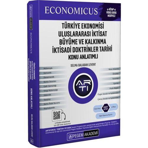 KPSS A Grubu Economicus Türkiye Ekonomisi Uluslararası İktisat Büyüme ve Kalkınma İktisadi Doktrinler Tarihi Konu Anlatımı Pegem Yayınları