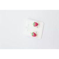 Çilek Küpe - Pembe