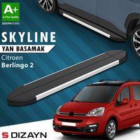 S-Dizayn Citroen Berlingo 2 Skyline Aluminyum Yan Basamak 193 Cm 2008-2018 A+ Kalite