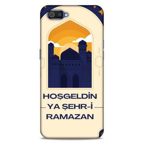 Lopard Oppo Realme C2 Uyumlu Kılıf Ramazan (17) Baskılı Tasarım Kılıf