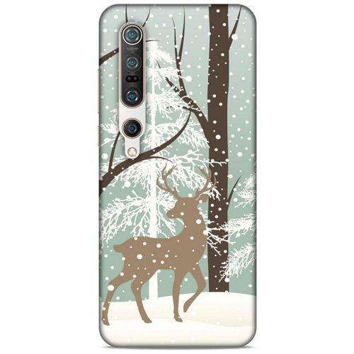 Xiaomi Mi 10 Pro Kılıf Snowix (22) Tam Koruma Kılıfı Açık Kahve