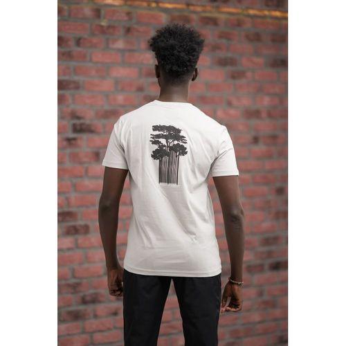 Slim Fit Sıfır Yaka Baskılı Pamuklu T-Shirt