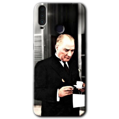 General Mobile GM 10 HD Baskılı Kılıf + 9D Tam Ekran Koruyucu - Atatürk Türk Kahvesi