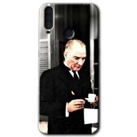 General Mobile GM 10 HD Baskılı Kılıf + 9D Tam Ekran Koruyucu - Atatürk Türk Kahvesi