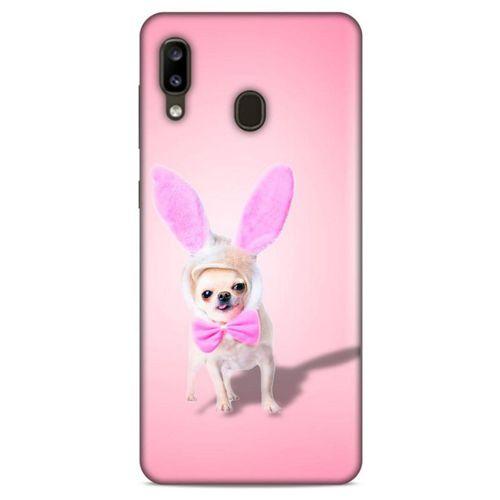 Samsung Galaxy A20 Kılıf Köpek Kıyafetleri (21) Koruyucu Kapak Adorable Tshirt