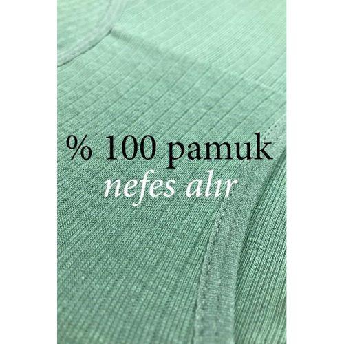 8 Adet Kadın Yüksek Bel Ribana Bato Külot S009