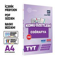 2027 YKS-TYT MEBİ-OGM Coğrafya Pratik Konu Özet Kitabı RENKLİ A4 Boyut Görsel Destekli BASKI ÜCRETİ