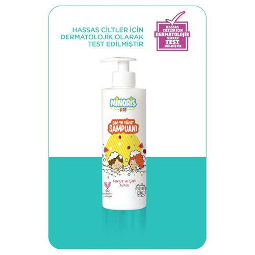 Minoris Kids Organik Saç ve Vücut Şampuanı 400ml