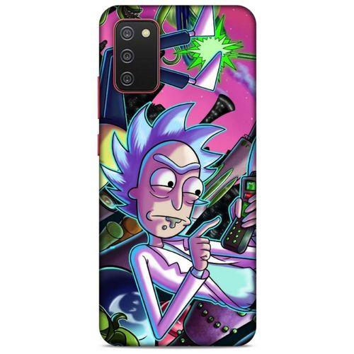 Samsung Galaxy A02s Uyumlu Kılıf Rick And Morty (20) Koruyucu Kılıf MC Haps