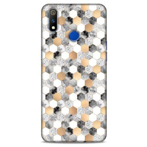 Mermer Desenli (50) Tema Shockproof Kılıf Koyu Gri Casper Via S1 Kılıf