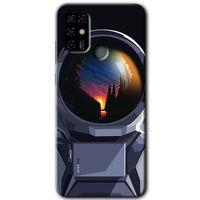 Casper Via F20 Kılıf HD Desen Baskılı Arka Kapak - Astronot