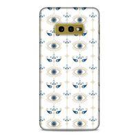 Nazarium (47) Desenli Silikon Kapak Samsung Galaxy S10e Kılıf