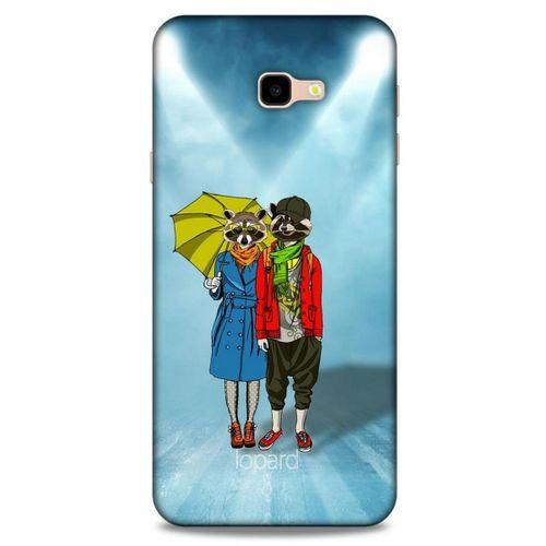 Samsung Galaxy J4 Plus Kılıf FunnyMaX (47) Crystal Flex Kılıf Cam Göbeği