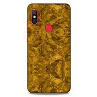 Mermer Desenli (20) Tema Koruyucu Kılıf Bronz Xiaomi Redmi Note 6 Pro Kılıf