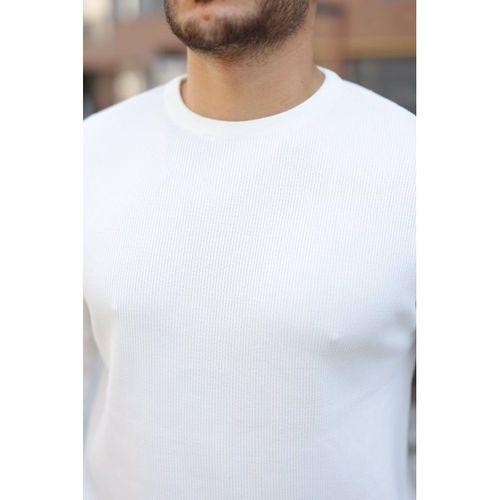 Erkek Selanik Örme Bisiklet Yaka Triko