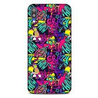 Graffitix (43) Desenli Silikon Kapak Samsung Galaxy M10 Kılıf