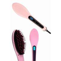 Saç Düzleştirici Tarak Dijital Göstergeli Seramik Kaplama Sıkı Dişli