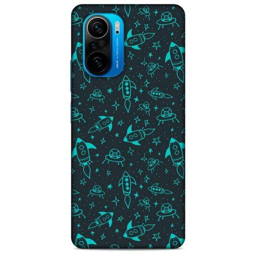 Xiaomi Poco F3 Uyumlu Kılıf Yeşil Delisi (46) Core Armor Kılıf Tropikal orman yeşili