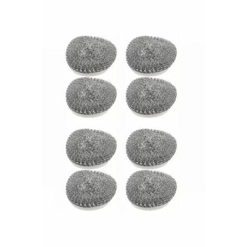 8 Adet Paslanmaz Çelik Tel Bulaşık Teli Poşetli