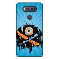 Lopard LG K61 Uyumlu Kılıf Tattoo's (13) Silikon Kap Snowboard