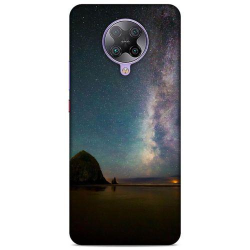 Lopard Xiaomi Poco F2 Pro Uyumlu Kılıf Gece'S (20) Koruyucu Kılıf Siyah Yeşil