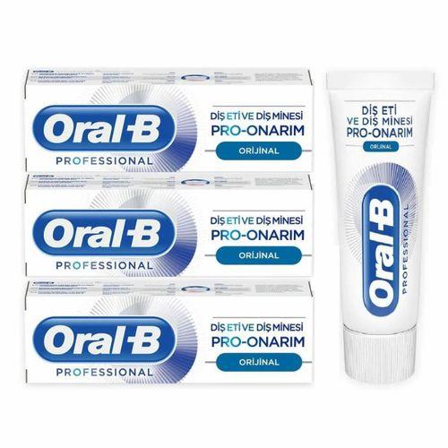 Oral-B Diş Eti ve Diş Minesi Pro-Onarım Diş Macunu 50 ML x 3
