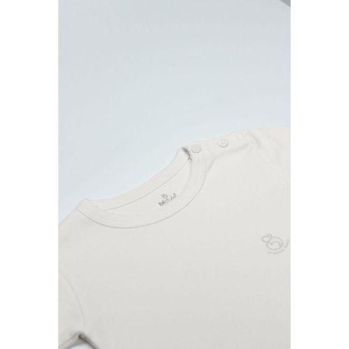 Bistyle Bistyle Organik Natural Basic Style Yarım Kol Body BS17103 Ekru