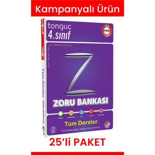 4. Sınıf Tüm Dersler Zoru Bankası 25' li Paket (2 Kitap Hediyeli)