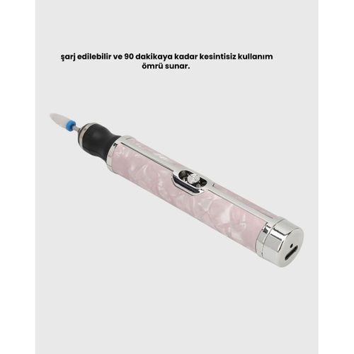 Usb Şarjlı Profesyonel 20.000 Rpm Elektrikli Oje Sökücü Ve Tırnak Bakım Aleti