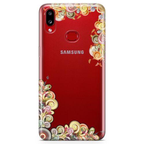 Samsung Galaxy A10s Kılıf El İşi Süsler Arka Kapak Koruma Desenli Full Koruyucu