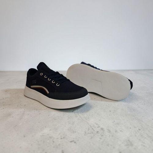 FreeMarka 2910 Lacivert-beyaz Fuspetli Keten Spor Ayakkabı