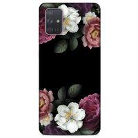 Lopard Samsung Galaxy A71 Uyumlu Kılıf Bahar (22) Tam Koruma Kılıfı Güller