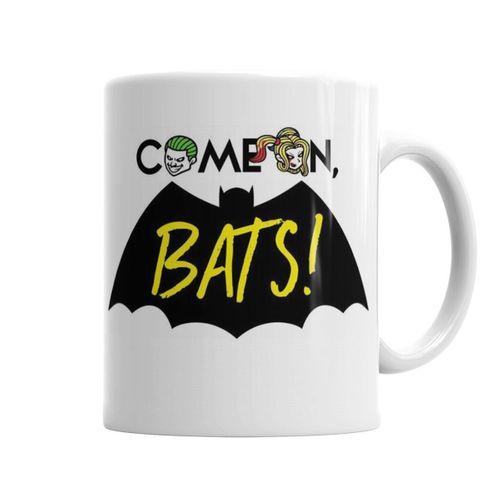 Come On Bats Kupa Bardak Porselen