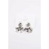 Pullu Küpe - Gümüş