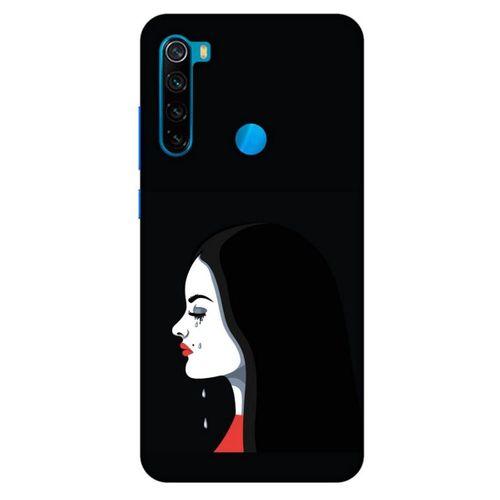 Xiaomi Redmi Note 8 Kılıf Depresyon (29) Arka Koruma Kılıfı Pembe