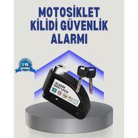 Disk Fren Kilidi Alarmlı Anti Hırsızlık Motosiklet Scooter Bisiklet