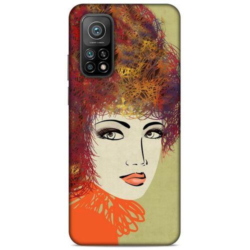 Lopard Xiaomi Mi 10T Pro 5G Uyumlu Kılıf Sürreal Yüzler ♀ (32) Soft Silikon Kılıf Desenli